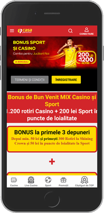 Bonus de bun venit MIX Casino și sport: 1.200 de rotiri gratuite + 200 de lei în puncte de loialitat